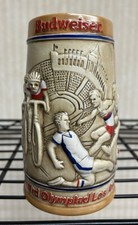Budweiser Los Angeles 1984 23rd Olympics Commemorative Collector's Stein 