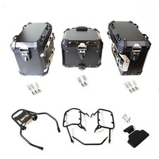 KIT COMPLETO TRIS VALIGIE SPECIFICO BMW R1200GS R1250GS LC 13-23 STD ADV NERO