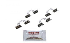 for CITROEN C3 PICASSO 2009- REAR Caliper Brake Pad Fitting Kit (H1211)