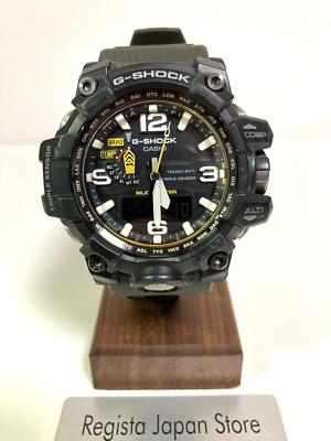 N Mint] CASIO G-SHOCK MudMaster GWG-1000-1A3JF Green Band