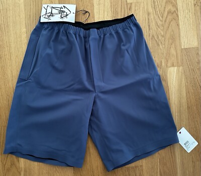GR10K Herren Eurojersey  Bonded Taped Bonded Shorts-Gr. XL-Dusty Blue-NEU!