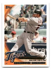 Brennan Boesch 2010 Topps Update Baseball #US-43 Detroit Tigers