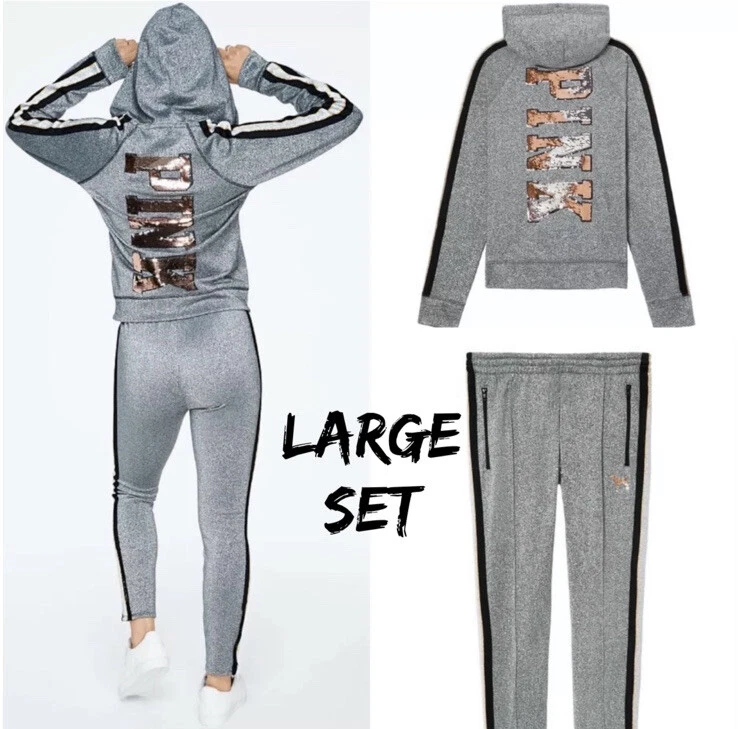 Victoria secret sequin joggers hotsell