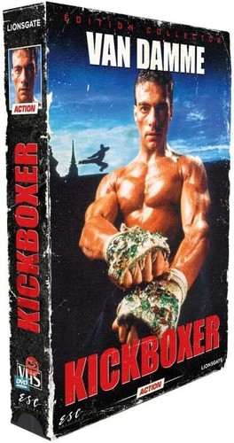 KICKBOXER *1989 / Retro VHS Style / 2 disc / Postcards & Goodies* NEW RB Blu-ray - Picture 2 of 2