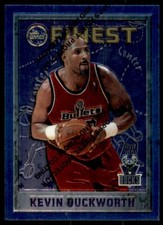 1995-96 Finest w/coating Kevin Duckworth #23 * Milwaukee Bucks