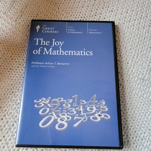 The Great Courses Joy of Mathematics Math DVD Course Guidebook Transcript Book - Picture 2 of 10