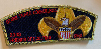 MINT CSP Ozark Trails Council FOS 2003 SA-24