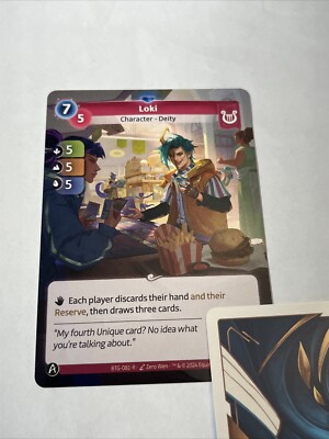 Altered TCG Single Card Lyra Rare Unscanned Character Loki