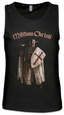 Templar III Herren Tank Top Cross Templerkreuz Knight Ritter Ordo Orden Crusade