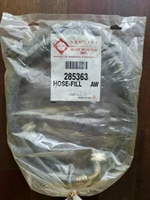 Hose-Fill AW 285363 product of Whirlpool Corp.Genuine Fact.Spec.Parts-BLACK-6'FT