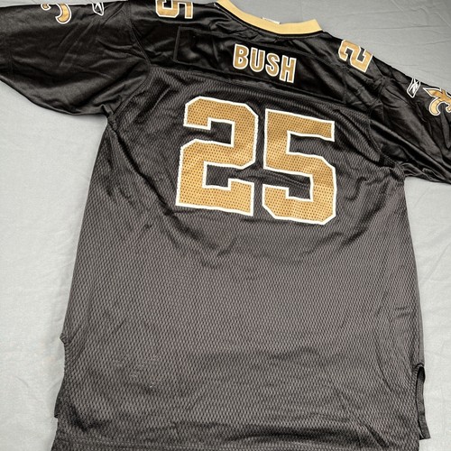 Reggie Bush Reebok Youth Jersey Size XL New Orleans Saints Authentic NFL - Picture 13 of 13