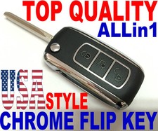 Usa Style Alin1 Flip Key Remote For 2012-2018 Ford Focus Chip Keyless Entry Fob