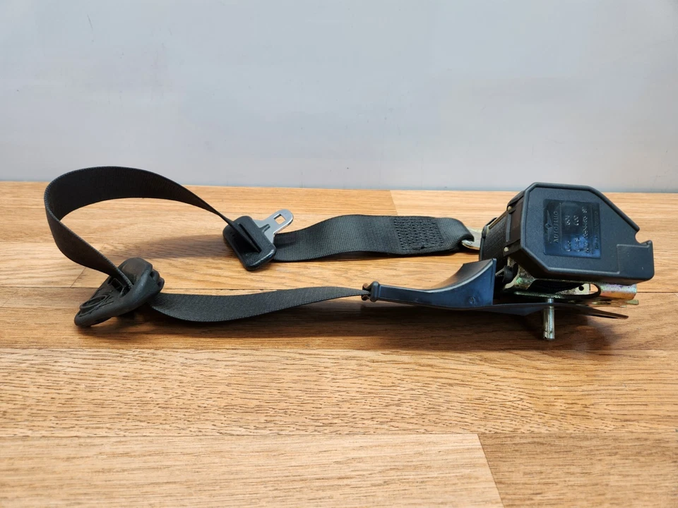 ✅ 82-88 OEM BMW E28 528 M5 Sedán Cinturón de seguridad trasero derecho pasajero retractor Foto 3 de 4