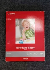 Canon Photo Paper Glossy GP-701 LTR 100SH (100 Sheets/Package)