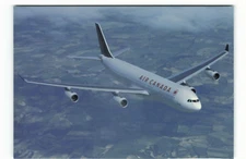 Postcard Airline AIR CANADA Airbus unposted A VPC01.