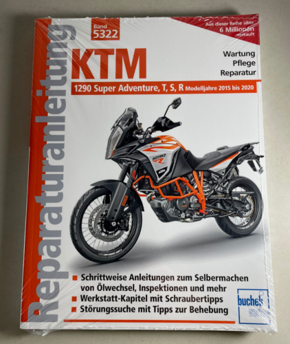 Instructions de réparation KTM 1290 Super Adventure T, S, R - années modèles 2015 - 2020 - Photo 1/2