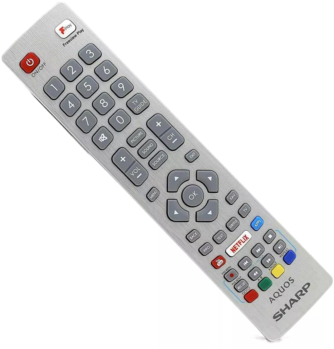 GENUINE SHARP AQUOS TV REMOTE CONTROL FOR PB32Q144BH1DF2K65Q