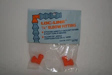 Loc-Line 1/4" to 1/4" Hose Elbow Fitting 41415 NEW!!!