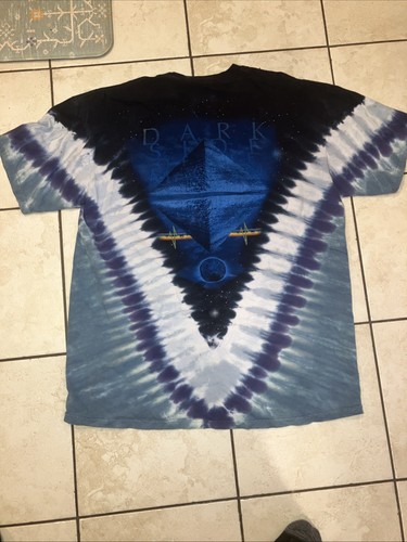 Liquid Blue Pink Floyd Dark Side Of The Moon Tye Dye T-shirt Size XL Adult - Picture 5 of 5