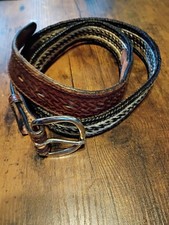 Colorado Hitched Horse Hair Belt Size 38