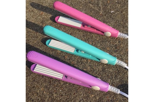 Piastra per capelli frise da viaggio portatile mini da borsa in ceramica HD-002 - Foto 4 di 6