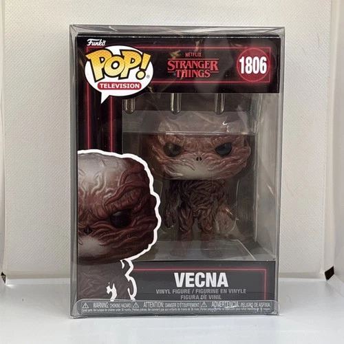 Funko Pop! Vinyl: Stranger Things - Vecna #1806 in hand in pop protector