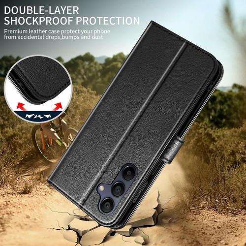 Pour Samsung Galaxy A36 Etui Portefeuille, Housse Téléphone à Rabat en Cuir et Protecteur d'écran - Photo 4 sur 20