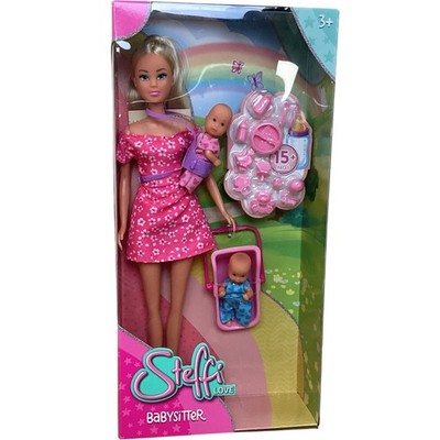 SIMBA Steffi Love Babysitter Doll Set with Accessories 3+ Years TH