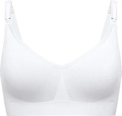 Bravado BH Bustier Still BH Nahtlos Umstands BH Weiß 2XL Verstellbar Komfort