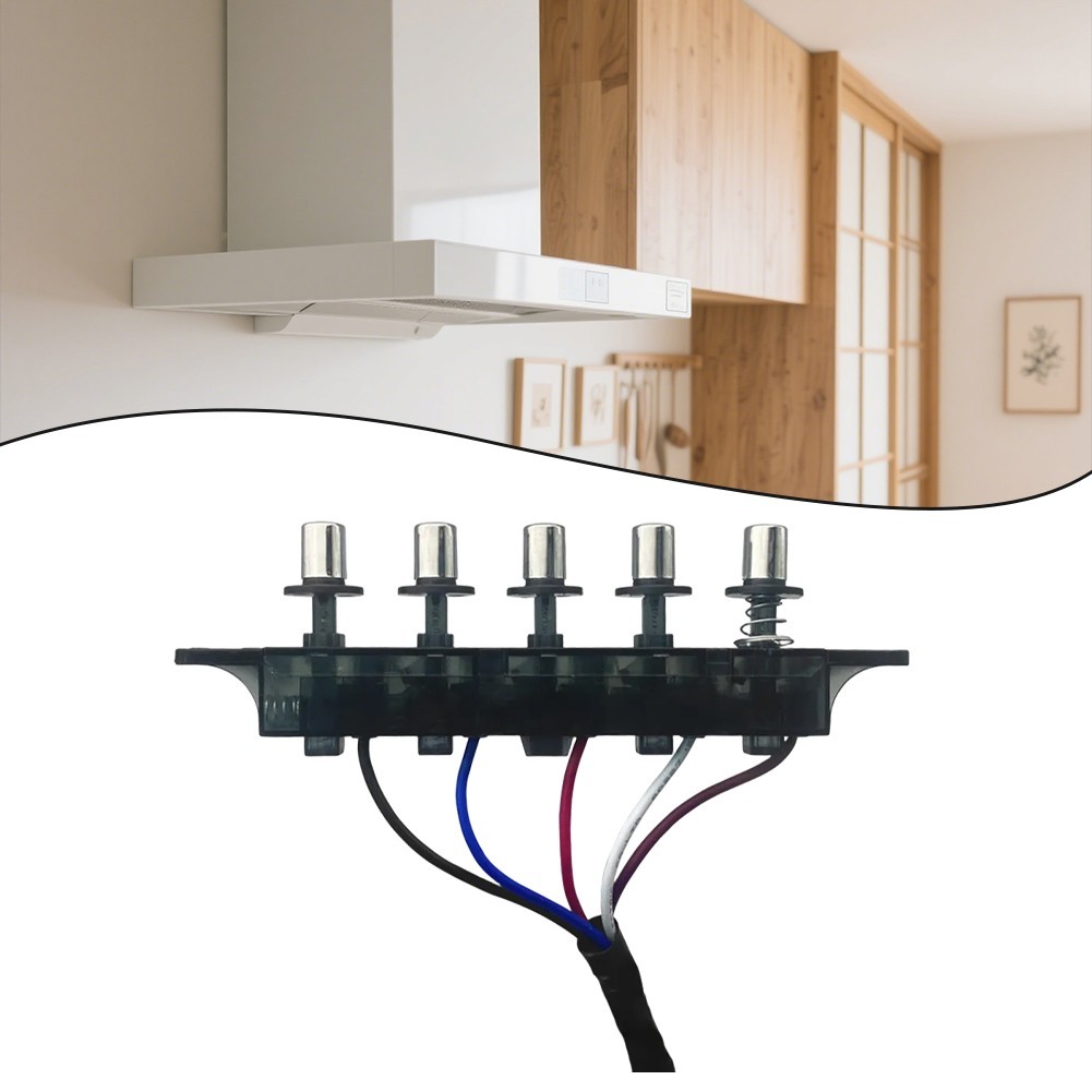 Range Hood Switch Button 5-button Switch Controller Range Hood Replacement Parts