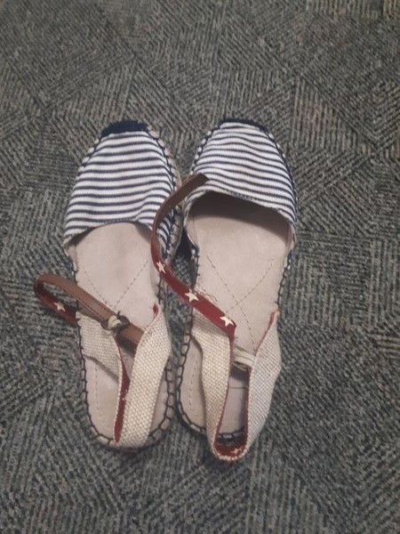 Women White Mountain Heels White Leather 36.5