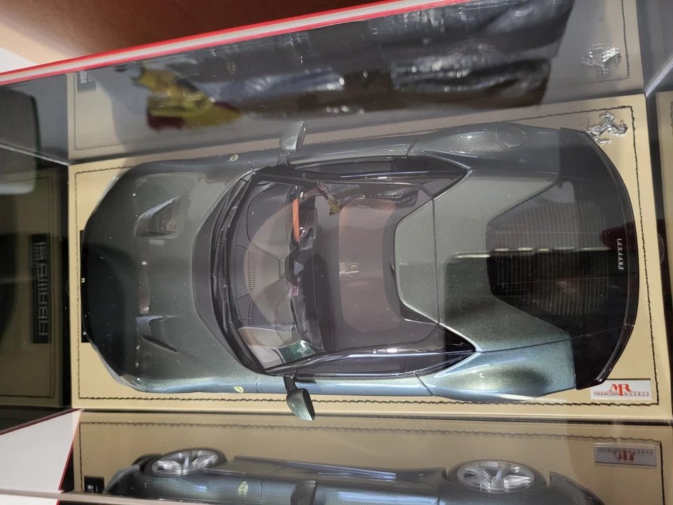 FERRARI 12 CILINDRI 1/18 Verde Toscana MR COLLECTION MODELS FE043SE - Immagine 2 di 2