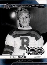 2017-18 Upper Deck Centennial Standouts #CS26 Eddie Shore - HKY