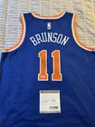 JALEN BRUNSON SIGNED NIKE JERSEY PSA COA AUTHENTIC AUTOGRAPH NEW YORK KNICKS NBA