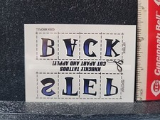 Temporary Tattoo New On Card Various Designs Available Will Combine Shipping