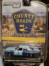 Greenlight SE County Roads 1977 Dodge Royal Monaco Massachusetts State Police
