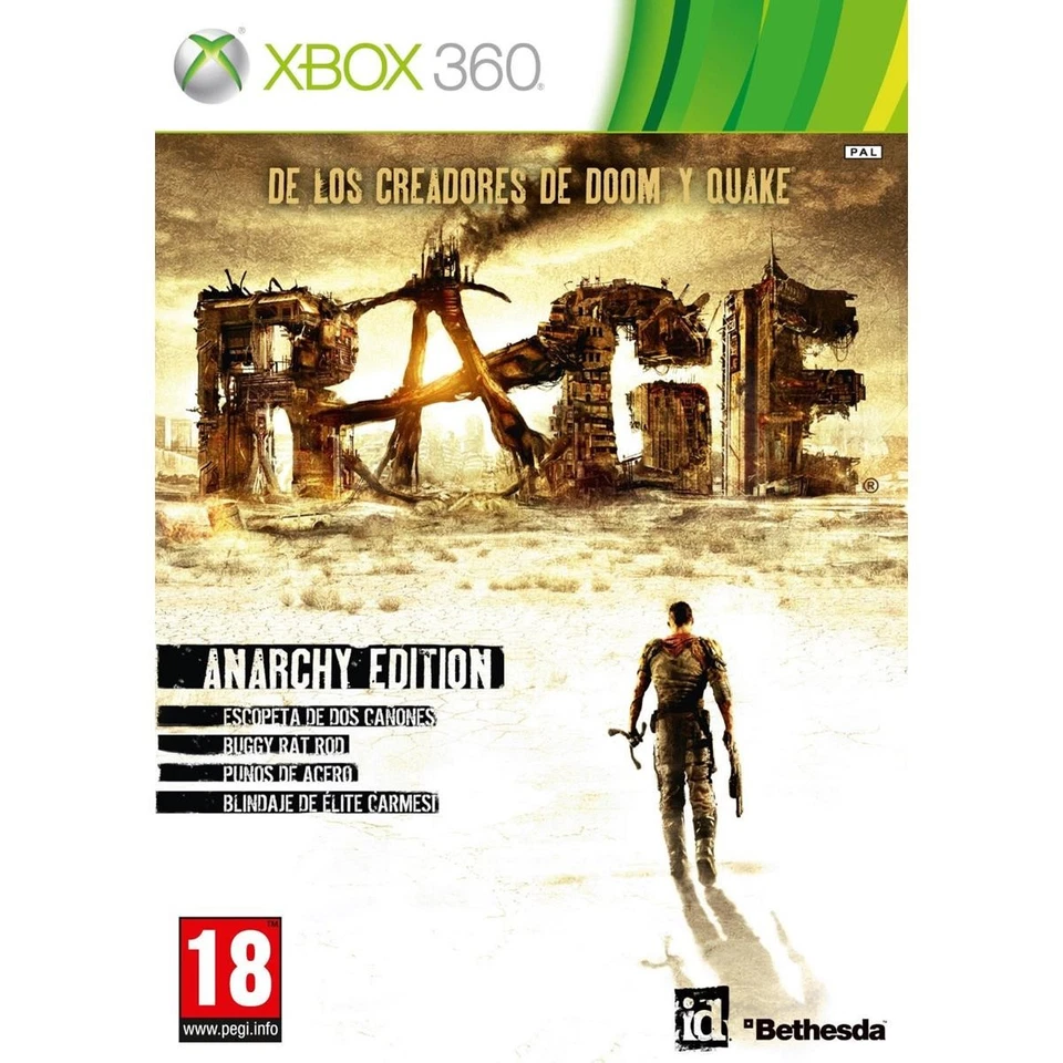 Rage - Anarchy Edition, id Software, Xbox 360 One S/X Series X, Pal-España