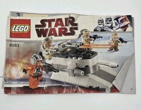 LEGO Star Wars Rebel Trooper Battle Pack (8083) &ndash;  w/ Manual & Minifigures 2010