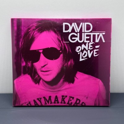 David Guetta - ONE LOVE (CD, 2009) 2-Disc Set! PINK SLIPCOVER SLEEVE VERY RARE