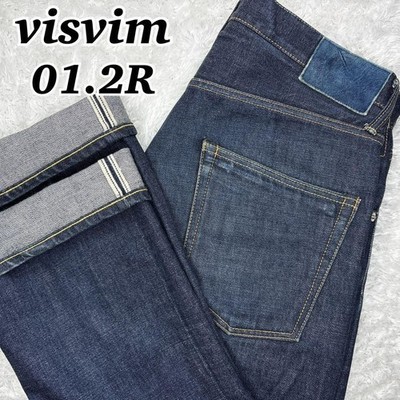 Visvim  Social Sculpture  01.2R Denim  Jeans W32 Deep Indigo Made In Japan