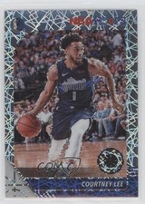 2019-20 Panini NBA Hoops Premium Stock Silver Lazer Prizm Courtney Lee #43 0o6v