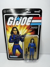 G. I. Joe Super 7 Baroness Action Figure - ReAction Hasbro - New 2021