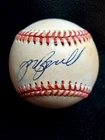 JEFF BAGWELL ASTROS AUTOGRAPHED ONL BASEBALL (BECKETT COA)