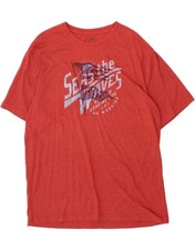 IZOD Herren Salzwasser Grafik T-Shirt Oberteil XL rot Baumwolle E103