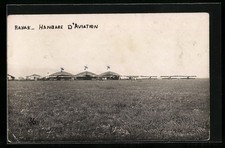 Rayak, Hangare d'Aviation, Airport, Postcard 
