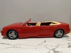 1994 Vintage Mattel Barbie Doll Red Ford Mustang Car Expandable Convertible