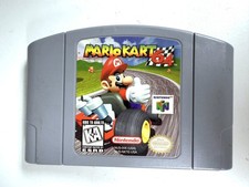 Mario Kart 64 (Nintendo 64 1996) N64 Authentic Game Tested + Working & Authentic