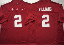 NWT Men's Ryan Williams Crimson, White Limited Stitched Jersey