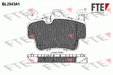 FTE BREMSBELÄGE SATZ VORDERACHSE passend für PORSCHE 911 BOXSTER | 9011019