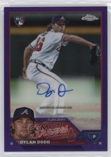 2023 Topps Chrome Update Auto Purple Refractor /250 Dylan Dodd #AC-DD Auto 0x4h